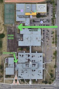 lazerte entrance map